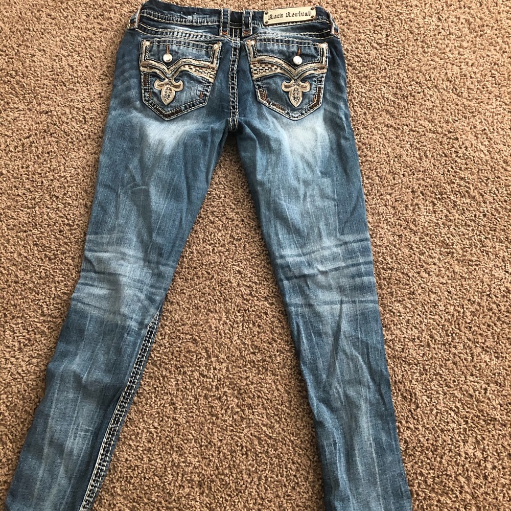 Womens Rock Revival Yui Jeans SZ 29
